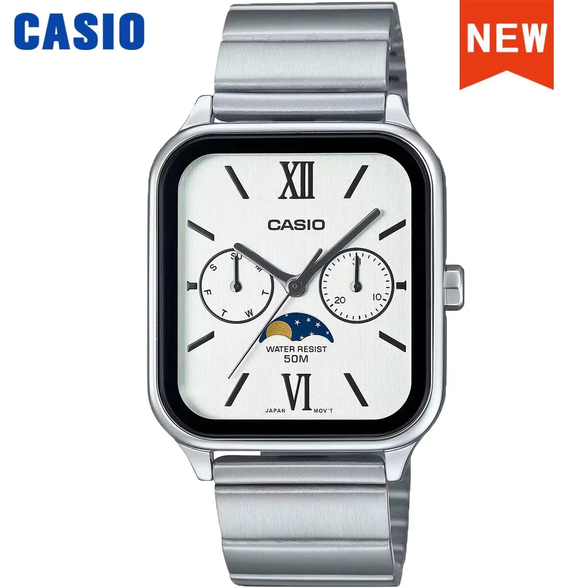 Casio MTP-M305D Mondphase Herrenuhr
